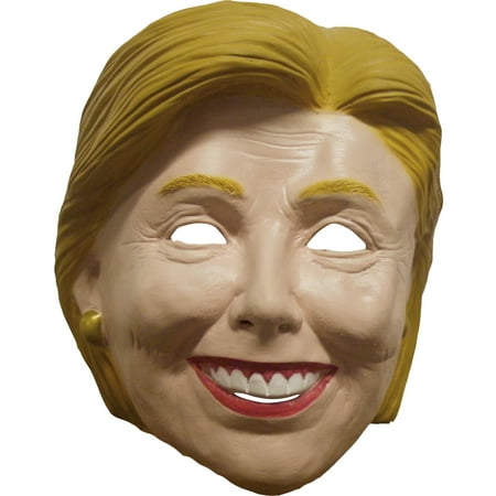 Full Action Costume Mask - Hillarious Hillary Clinton Political Costume Full Head Mask, One-Size