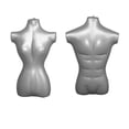 thumbnail image 2 of Modelo inflable de PVC de plástico para hombres y mujeres, maniquí de cuerpo completo, ropa de tiro, pantalones, molde, herramienta de fotografía de cuerpo inferior femenino, 2 of 6