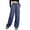 Blue, variant on Womens Essentials Summer Fashion Clothing Hiking Pants Zip Off Lightweight Travel Cargo Fishing Pant Casual Pants for Women
