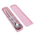 thumbnail image 2 of Travel Cutlery Set,Portable Cutlery Set Stainless Spoon Fork Cutlery Set Rapid Response, 2 of 7