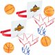 thumbnail image 2 of Hoopla Toys Hoophead Head juego de baloncesto conjunto divertido concurso deportivo para niños, 2 of 4