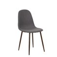 thumbnail image 1 of Silla de Comedor Kessa Muebles Kiero Metal Madera Tela Gris, 1 of 1