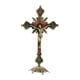 thumbnail image 2 of Crucifijo de reliquias cristianas Sunnimix Cruz de pared crucifijo Bronce, 2 of 8