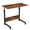Rustic Brown, variant on Hassch Adjustable Height Mobile Laptop Desk, 31.5-Inch Rolling Computer Desk with Lockable Wheels, Easy to Assemble & Move, White