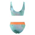thumbnail image 5 of asdoklhq Plus Size Swimsuit for Women,Women's Printing Bikini Chest Pad Swimsuit Beachwear Set, 5 of 7