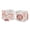 Blush Pink Off White Ivory, variant on Peony Floral Garden Pink and Ivory Fabric Storage Bins (Set of 2) Girl by Sweet Jojo Designs