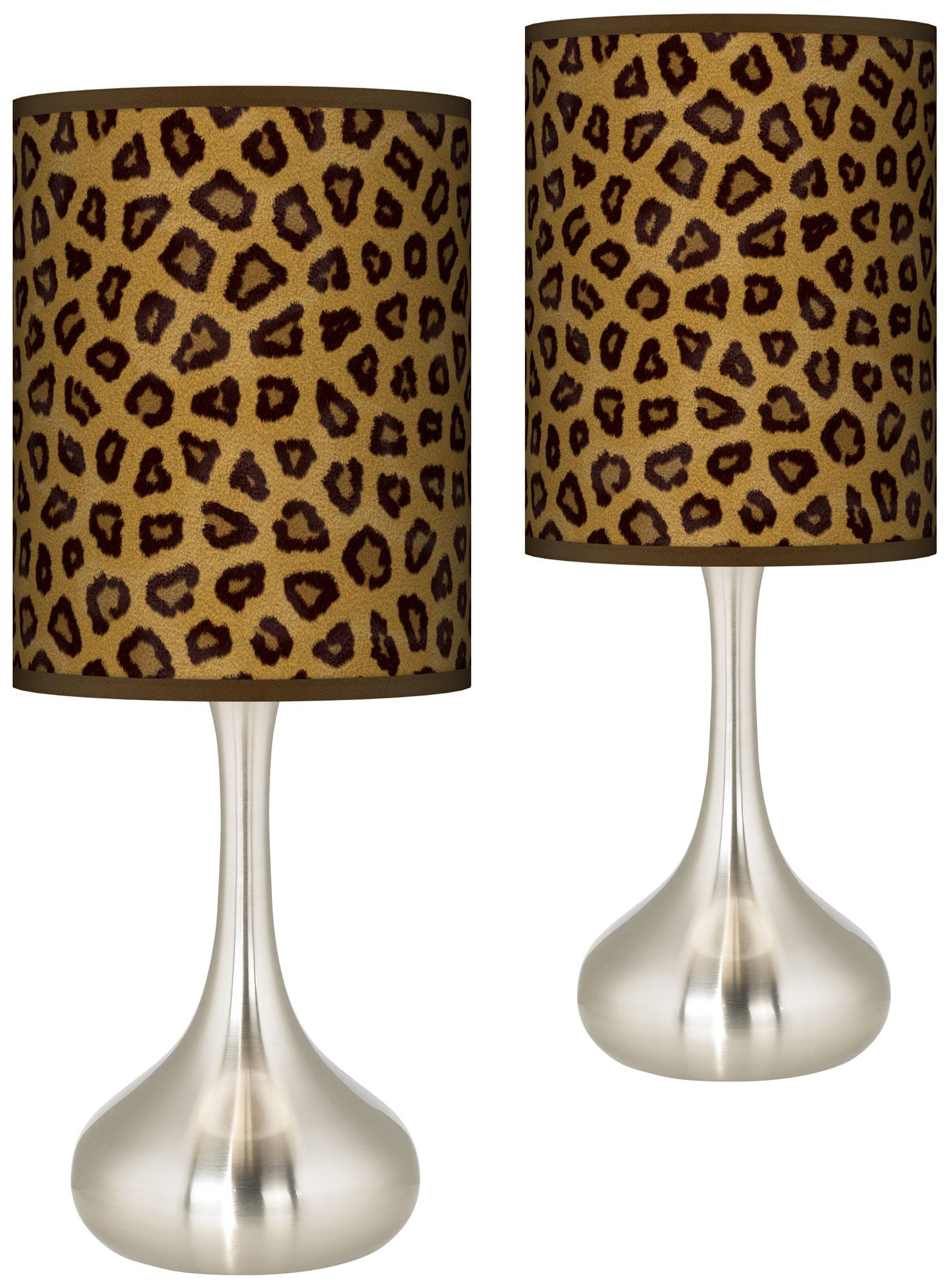 3" X 5" X 4in Mini Lamp Shade Cheetah Print 25 Watt Bulb max