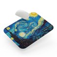 thumbnail image 3 of Mouse Pad de 22 * 18cm, Color Noche Estrellada Mouse Mat de Antideslizante Natural en Neopreno, Alfombrilla de Mouse para Juego Color Duradero de Textura, 3 of 4