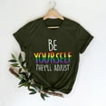 thumbnail image 2 of Babysbule Women's Tops Women's Shirt Tees Funny Short Sleeve T Shirt Print T-shirt Tops Blouse Gift For Women, 2 of 7