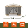 thumbnail image 3 of Ozark Trail 12' x 10' Glamping Hexagon Lighted Canopy, 3 of 9