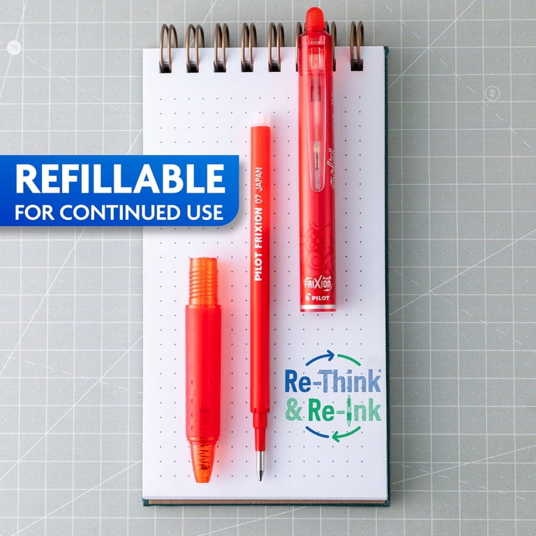 FriXion Clicker Erasable Gel Pens, Fine Point 0.7mm, 5 Pack photo 7
