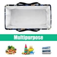 thumbnail image 5 of Musical Instrument Large Capacity Reusable Foldable Grocery Baskets with Storage Bag – Oxford Cloth Storage Basket for Easter, 5 of 7