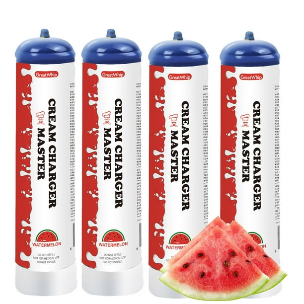 GreatWhip Watermelon Flavor 580g Whipped Cream Charger Pure Nitrous