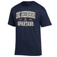 thumbnail image 2 of Men's Champion Navy UNCG Spartans Est. Date Jersey T-Shirt, 2 of 3