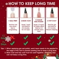 thumbnail image 7 of Gellen Nail Polish, Quick Air Dry 6 Colors Nail Lacquer Set Festive Xmas Nail Polish Set for Nail Manicure DIY Art Home, No UV Light Needed, 0.33 Fl.oz, 7 of 7