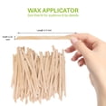 thumbnail image 3 of Mibly Palitos de cera de madera, 200 piezas, aplicadores para depilación, 3 of 7