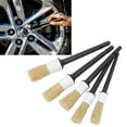 thumbnail image 1 of Tool 5pcs Auto Detailing Brush Set for Cleaning Car Interior Exterior Engine Exhaust Leather Seat, 1 of 7