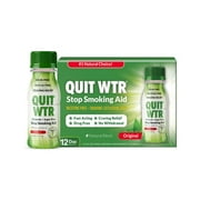 Quit WTR,Original,Nicotine-Free Smoking Cessation Detox Drink,12pk