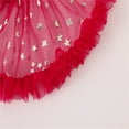 thumbnail image 6 of BFHHYA Girls Leggings with Skirt Footless Star Sparkly Tulle Skirt Pants Kids Ruffle Tutu Pant School Uniform 1-10 Years, 6 of 7