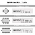 thumbnail image 5 of VeZee's Kitchen Selection Disposable Clear Heavy Weight Table Covers or Cover Protector: Pre Cut for use on Shabbos, Great for All Occasions (60" X 90"-16Count/Pack)-160CT, 5 of 6