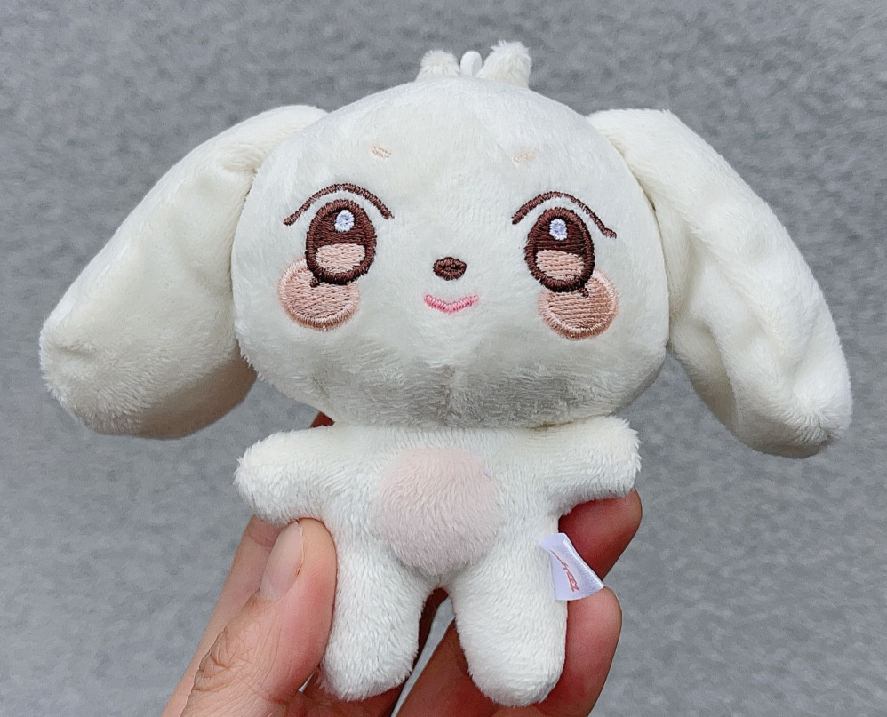 ATEEZ X ANITEEZ Plush Keychain, Plush Doll JJONGbear Cartoon