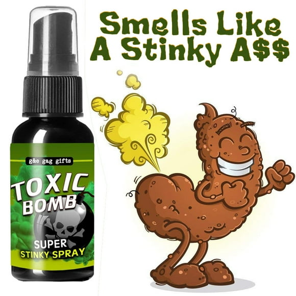 SIfdSeng Toys for Babies Novelties Liquid Fart Gag Prank Joke Spray Can Stink Bomb Smelly Stinky Gas 30Ml Toys for Kids Surprise Toys for Girls Bulk