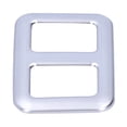 thumbnail image 3 of Marco de botón de remolque de maletero trasero, embellecedor plateado ABS apto para Land Rover Defender 2020-2021, 3 of 5