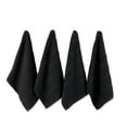 thumbnail image 1 of Design Imports DII Chevron Noir Barmop de Luxe (Ensemble de 4), 1 of 4