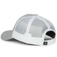thumbnail image 6 of Outdoor Cap OCGLTR Small/Ladies Fit Cap, Slight Pre-Curved Visor-Silver/White, 6 of 8