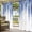 Blue, variant on Outdoor Curtains for Patio Waterproof, Green Outdoor Privacy Panels Grommet, Summer Botanical Leaves Watercolor Blackout Outside Curtains for Porch/Cabana/Pergola/Gazebo 54"x84", 2 Panels
