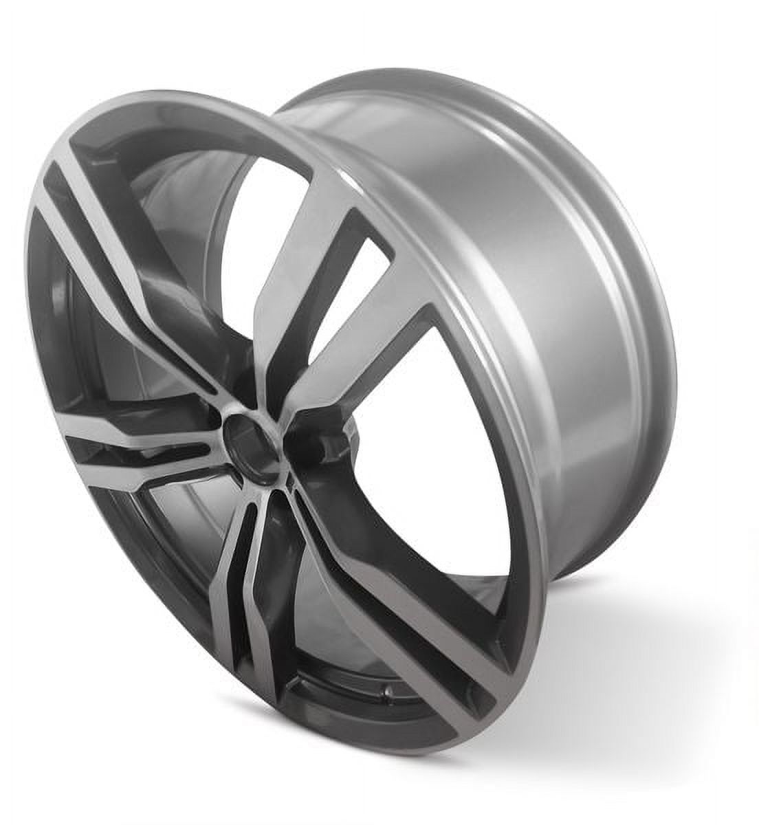 19" OEM Design Wheel Rim – Front BMW 5-Series M550i 2017-2020 – Machined Orbit Grey – 8" Width – 5x112