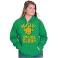 thumbnail image 3 of High School College Graduate Funny Zip Up Hoodie Men's Women's Brisco Brands 5X, 3 of 6