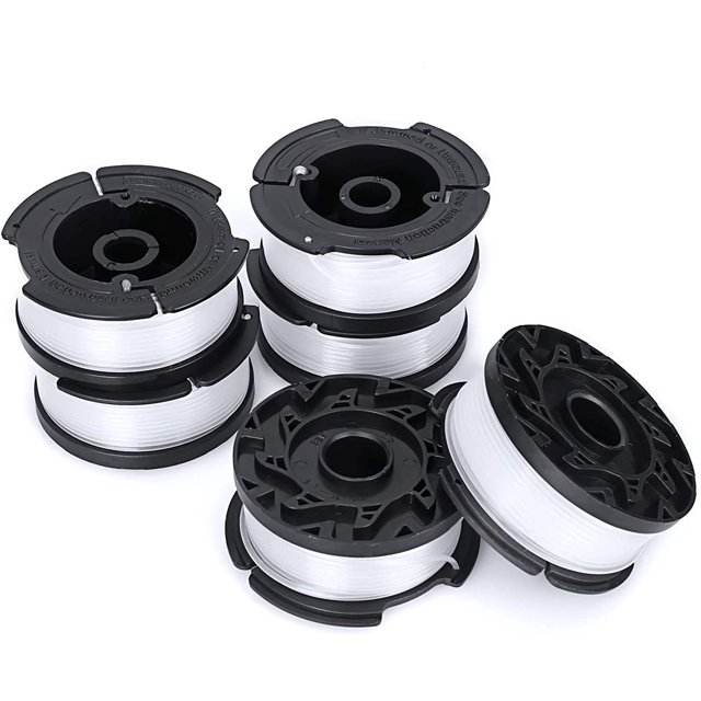 Bobina de repuesto de línea de 30 pies 0.065 para bordeadoras Black + Decker Paquete de 6