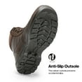 thumbnail image 3 of NORTIV 8 Men's Steel Toe Work Boots Breathable Ankle Safety Industrial & Construction Boots, 3 of 7