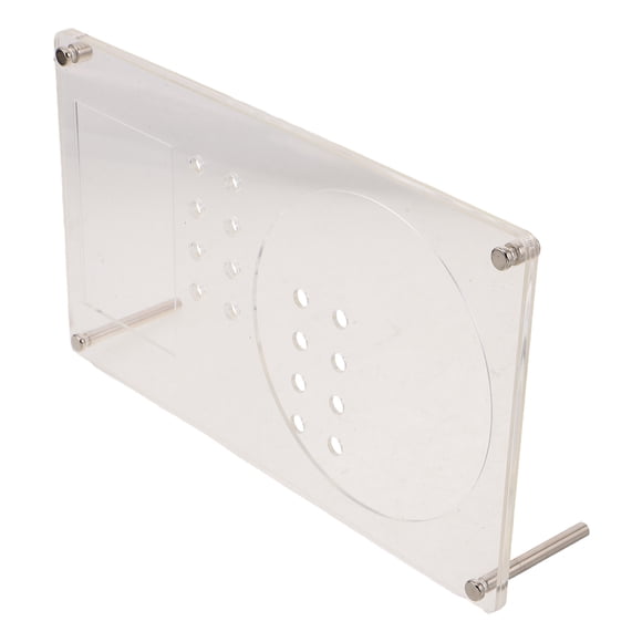 COSMOBETTY Organizador Acrílico Para Cds Y Discos De Vinilo Con Soporte Resistente Y Estilo