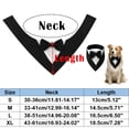 thumbnail image 3 of BotaniNest Bow Tie Collar Adjustable Necktie For Small Wedding Party Formal Occasions Soft Polyester Stylish Fashion, 3 of 7