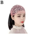 thumbnail image 1 of Bandeau Large Ajouré Fleurs Bandeau Style Coréen pour Cheveux, 1 of 8