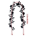 thumbnail image 3 of Fall Decor-Fall Decorations for Home-88.98in Plum Cimicifuga Seeded Garland - Artificial Leaf Garland Centerpieces for Tables Mantle -Autumn Thanksgiving Halloween Decoration for Indoor Wedding Room, 3 of 8