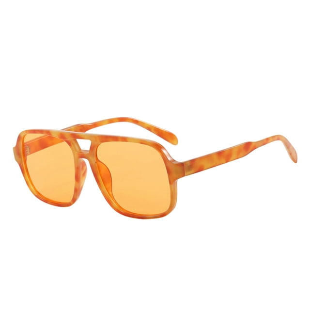 Gafas de sol retro para mujer y hombre Gafas de sol clásicas cuadradas de los años 70