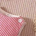 thumbnail image 6 of BLVB Newborn Baby Boy Girl Striped Romper Sleeveless Onesie Button Shoulder Bodysuit Tank Top Overalls Baby Summer Clothes(Pink,6-12 Months), 6 of 8