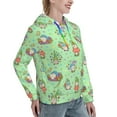 thumbnail image 6 of Honeii Spring Gnome Pattern Womens Oversized Hoodies Long Sleeve Sweatshirts Pullover Fall Outfits with Pocket-XX-Large, 6 of 7