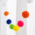 thumbnail image 4 of Bolas de pompones surtidos de 2M para manualidades creativas, decoraciones colgantes (colores surtidos), 4 of 8