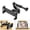 Black, variant on Orangide Car Headrest Mount 3-in-1 Extendable Foldable Bracket for Mobile Phone Tablet Rear Seat Holder for Kids Travel Entertainment Car Accessory