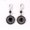 Black, variant on Wentin Reduced Earrings Bohemian Ear Studs Earrings For Women Black Ethnic Fashion Jewelry Earrings