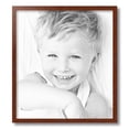 thumbnail image 2 of ArtToFrames 17" x 19" Walnut Picture Frame, 17x19 inch Brown Wood Poster Frame (WOM-4215),  Pack, 2 of 8