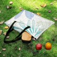 thumbnail image 5 of Colorful Floral Bohemia Picnic Blanket Waterproof Outdoor Beach Blanket Hand-held Pad Suitable for Travel, Camping, Beach, Family Gatherings, 5 of 7