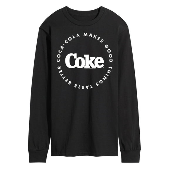 Coca-Cola - Coke Makes Things Taste Better - Men's Long Sleeve T-Shirt