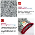 thumbnail image 4 of Keimprove Anti-cut Gloves Safety Cut Proof Stab Resistant Kitchen Butcher Cut-Resi, 4 of 7
