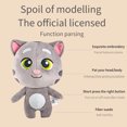 thumbnail image 4 of 28cm Intelligent Voice Plush Toy Talking Tom Cat Angela Intelligent Dialogue Baby Early Education Machine, 4 of 8