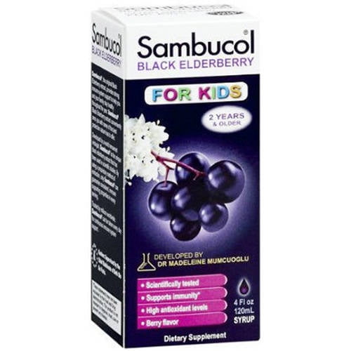Sambucol For Kids Black Elderberry Syrup, 7.8 Fl Oz